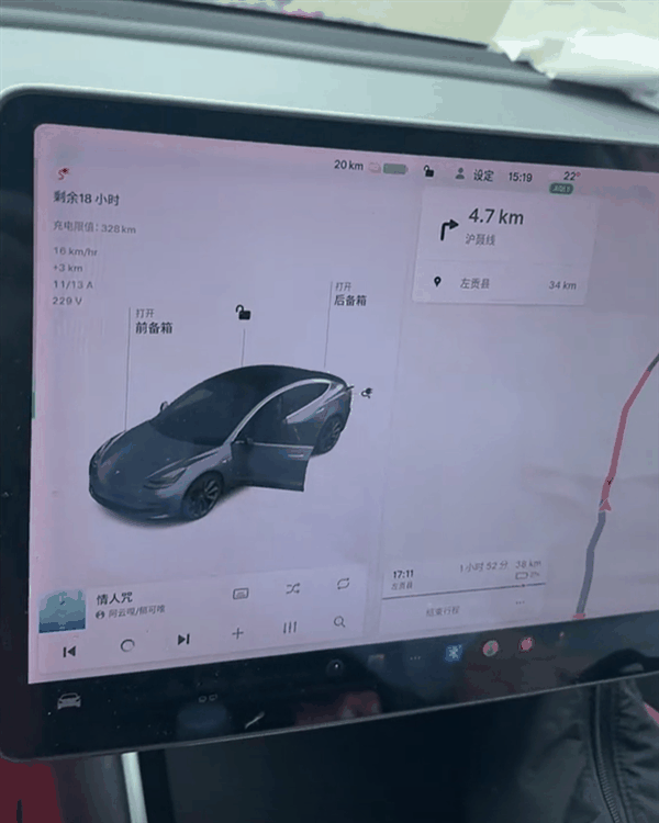 1小时充电16公里！特斯拉Model 3车主加装增程器跑318进藏