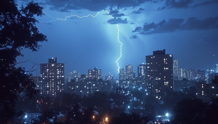 今明两天河北大部地区雷阵雨或阵雨天气频繁 个别地区有大雨到暴雨