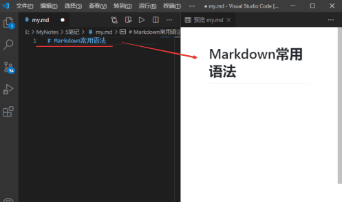 Vscode怎么编辑Markdown Vscode编辑Markdown的方法