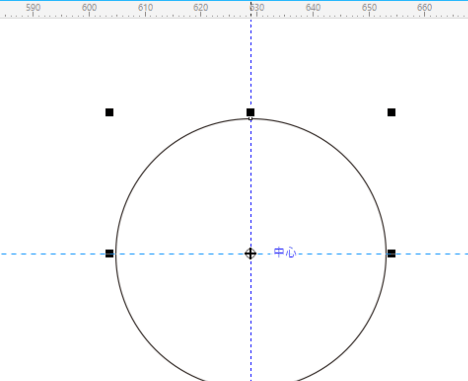 CorelDraw2019怎么快速找到圆心并画圆 CorelDraw2019快速找到圆心并画圆的方法