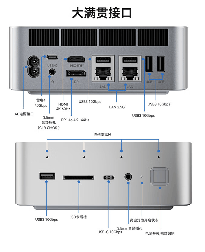 零刻 GTi12 UItra 迷你主机开售：i9-12900H + 双 2.5G 网口，2599 元起