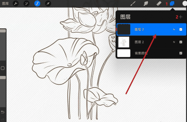 procreate怎么提取图片线稿_提取线稿流程一览