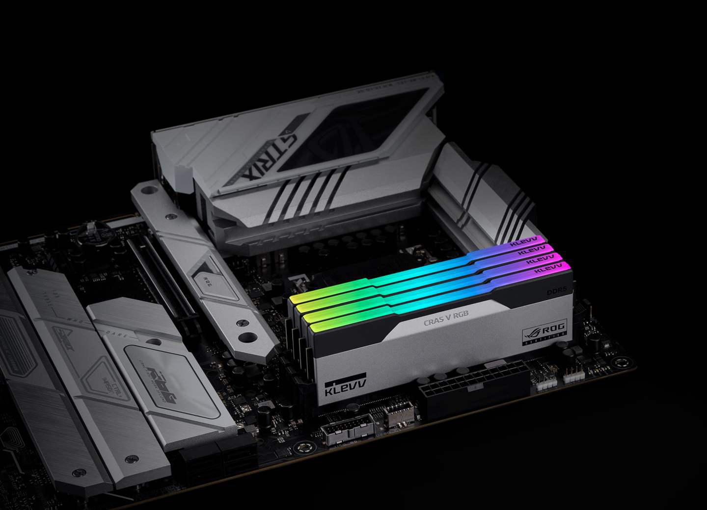 科赋推出 CRAS V RGB ROG CERTIFIED DDR5 内存条：华硕玩家国度认证，至高 7400MT/s