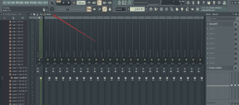 fl studio怎么切换混音器 fl studio切换混音器的方法