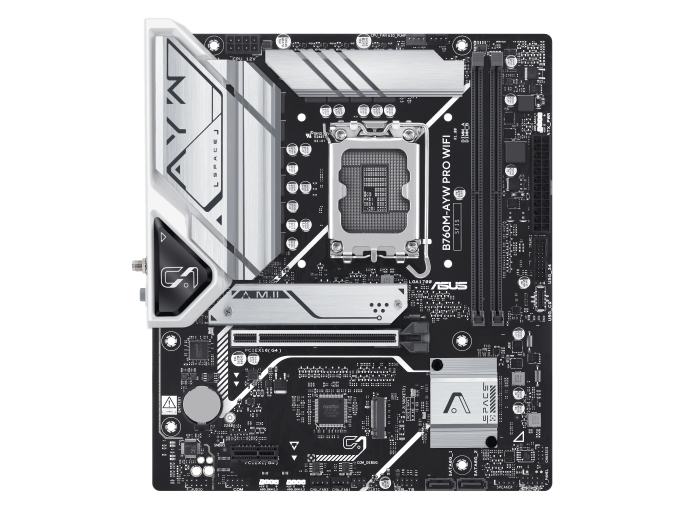 更多 USB 接口，华硕推出 B760M-AYW PRO WIFI 主板