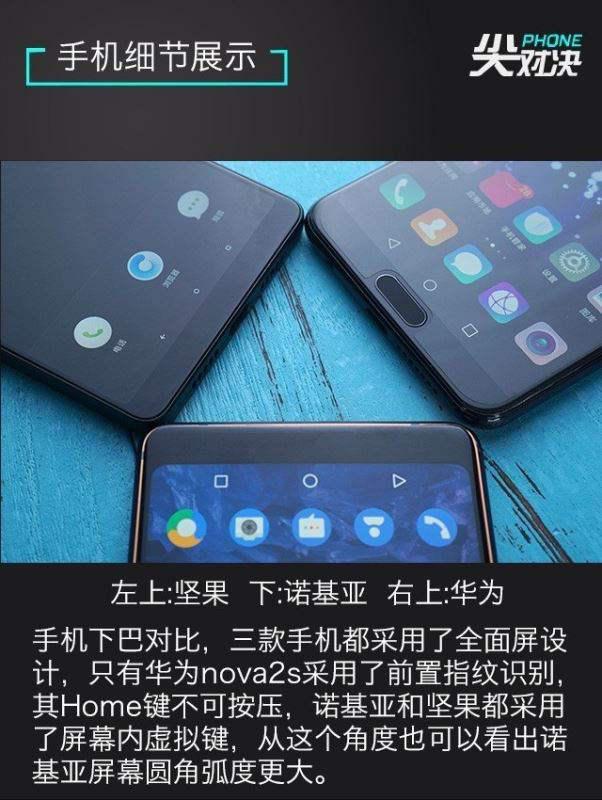 诺基亚7 Plus/坚果Pro2/华为Nova2s详细性能区别对比评测插图8