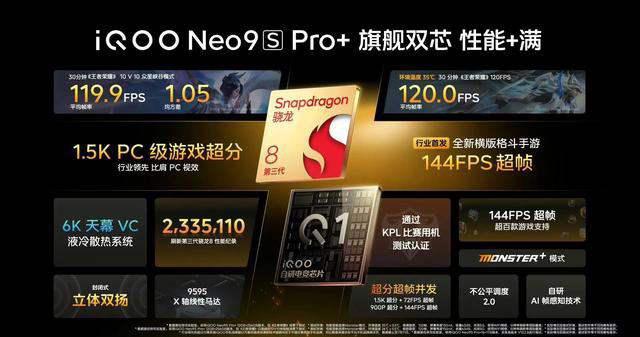 两款骁龙8 Gen3直屏性能机iQOO Neo9S Pro+和真我GT6优缺点对比插图2