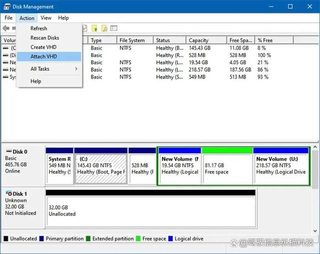 如何在Win11/10中打开VMDK/VHDX/VHD文件?插图