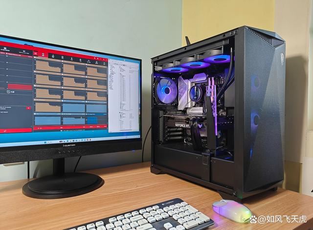 轻松压制14700K到80+度! 超频三DA360PRO水冷水冷散热器测评插图36