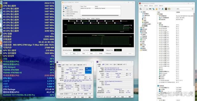 轻松压制14700K到80+度! 超频三DA360PRO水冷水冷散热器测评插图40