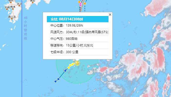 海南台风网7号最新消息 台风“安比”给海南带来什么影响