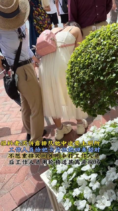 被游客挤爆：女子在上海迪士尼上厕所超时崩溃大哭 网友吐槽有那么好玩吗