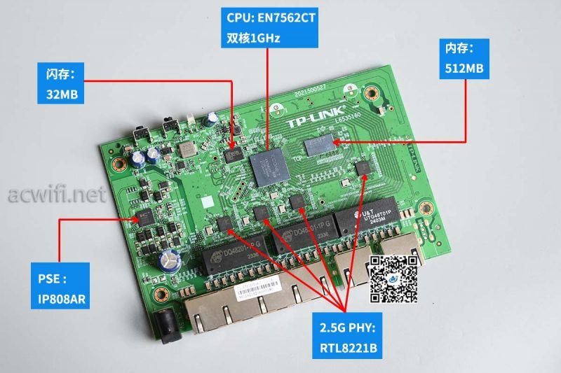 比R5408PE少了2个千兆口值得吗? TL-R5406PE-AC路由器拆机测评插图52