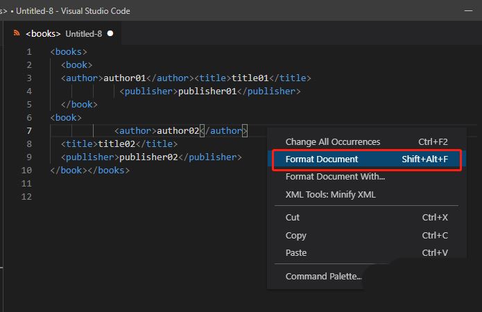 VSCode如何格式化XML? VSCode实现UltraEdit中XML格式化的方法插图16