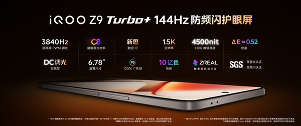 2199元同价位性能最激进！iQOO Z9 Turbo+开售：天玑9300+加持