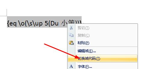 Word2007教你合并字符