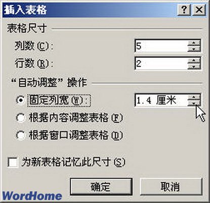 Word2007怎样使用“插入表格”对话框插入表格