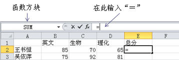 一起看一看吧！excel2010公式输入方法