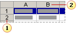 Excel2007中隐藏或显示行和列方法 