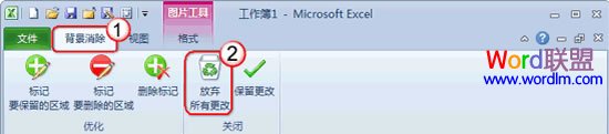 Excel2010 去除图片背景的方法看这里！