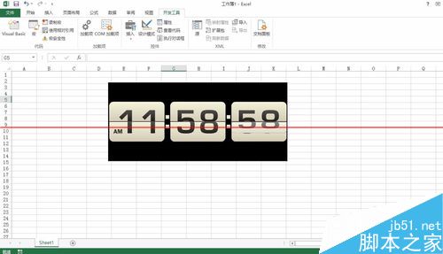 EXCEL2013怎么插入flash时间呢？