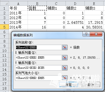 excel怎样做出半圆气泡信息图表？制作半圆气泡信息图表教程分享