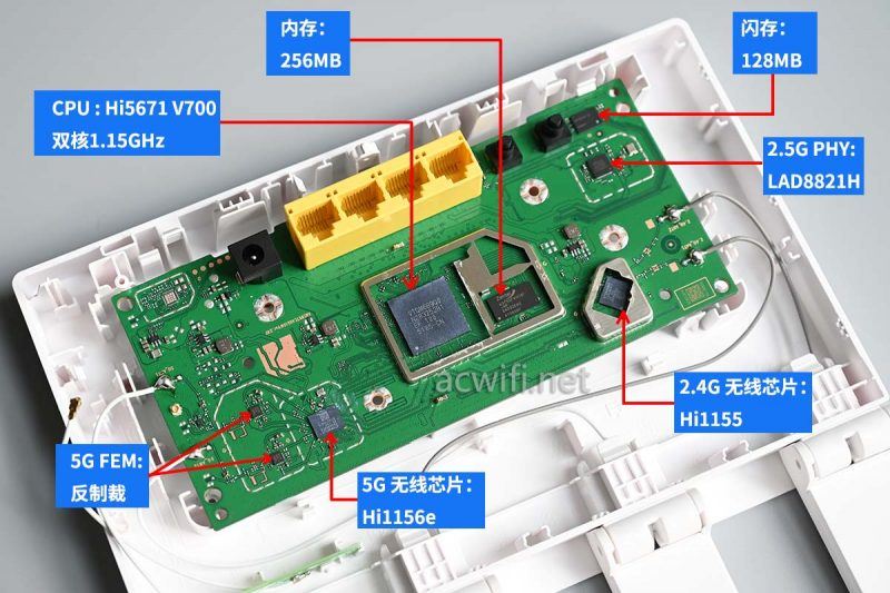 又一海思的Wi-Fi 7! 华为TC7620路由器拆机测评插图64