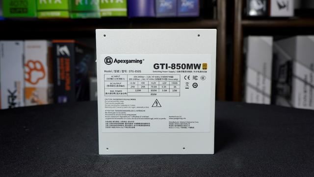 ATX 3.1小钢炮! 小机身艾湃电竞GTI-850MW电源拆拆解测评插图8