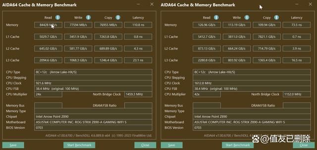 300W性能释放 内存一键提速! 华硕ROG Z890吹雪WIFI S主板测评插图48