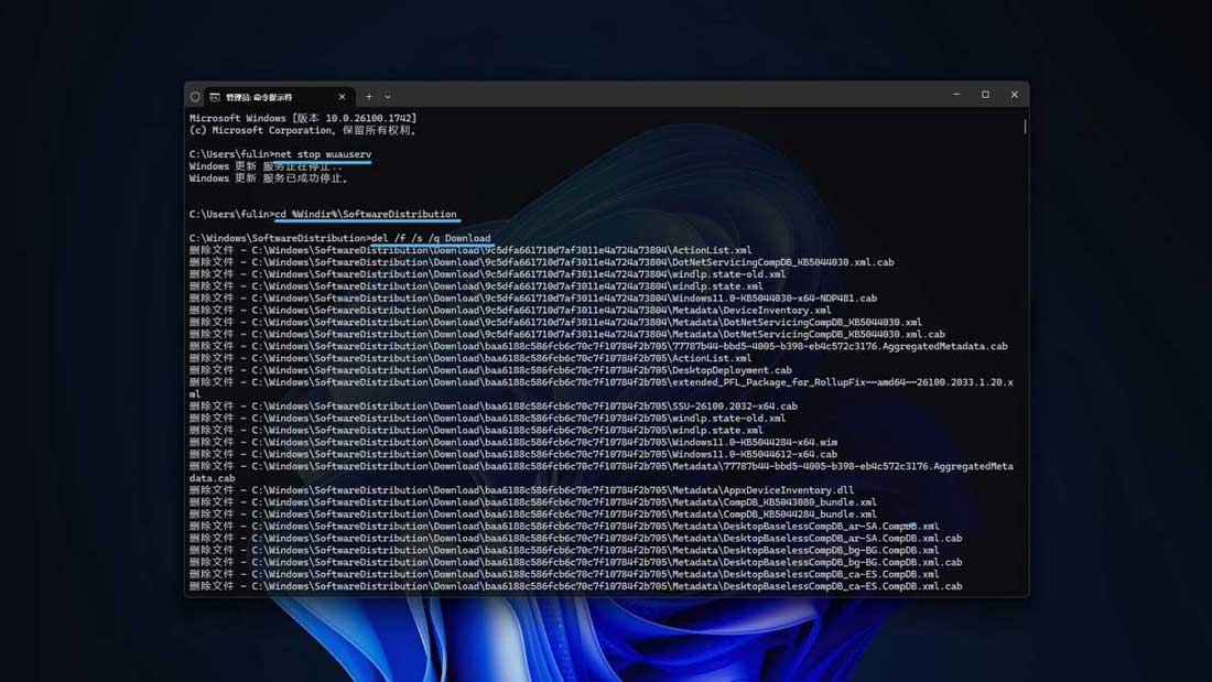 旧Windows更新文件怎么删? Win11/10删除Windows更新缓存文件的四种方法插图26