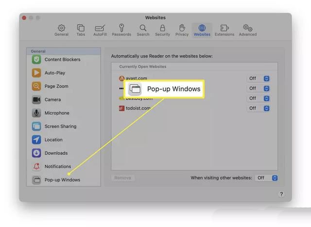如何在Mac上设置允许弹窗? Mac浏览器允许使用弹出式窗口设置方法插图6