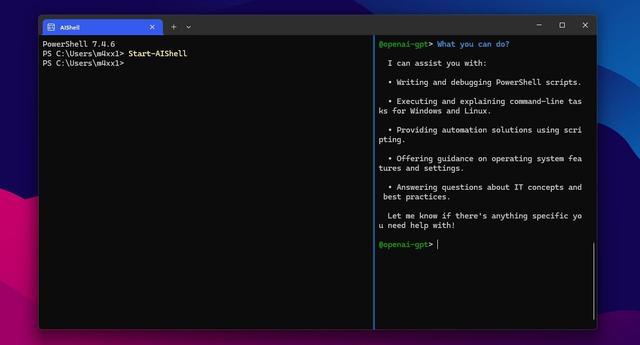 微软 AI Shell 实测! Win11 命令行效率利器插图4