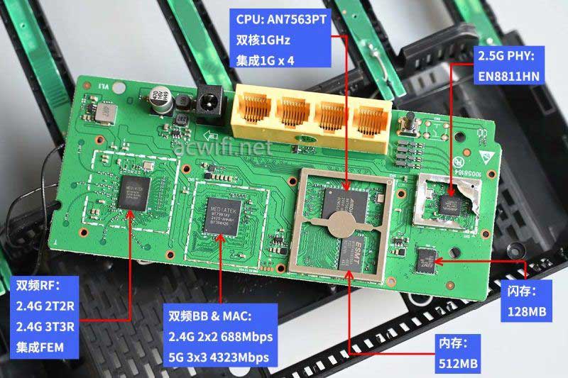 白菜价WiFi7路由器! 腾达云霄BE5100 BE6L Pro WiFi 7路由器拆机测评插图58