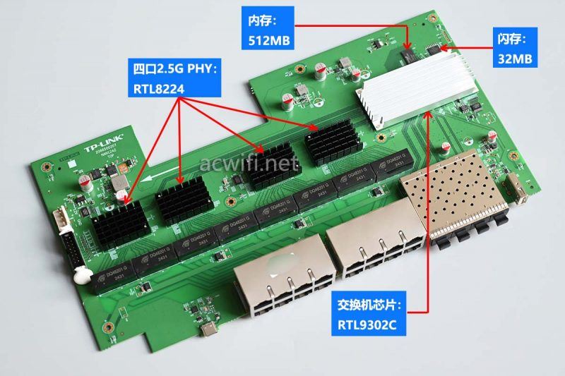 2.5G三层网管交换机! TPLINK TL-SE5420不完全拆机测评插图46