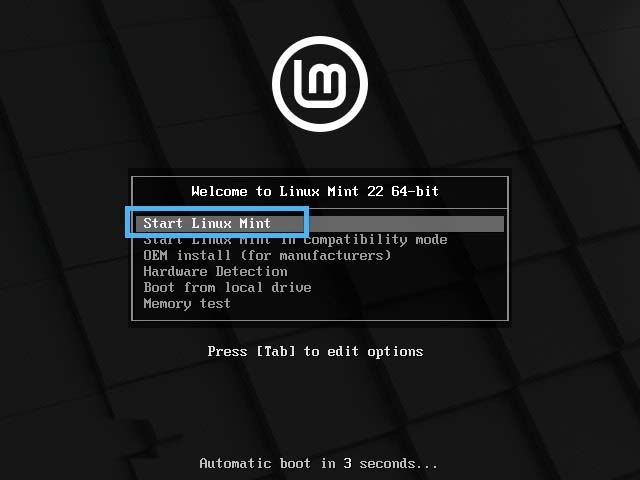 LinuxMint怎么安装? Linux Mint22下载安装图文教程插图4