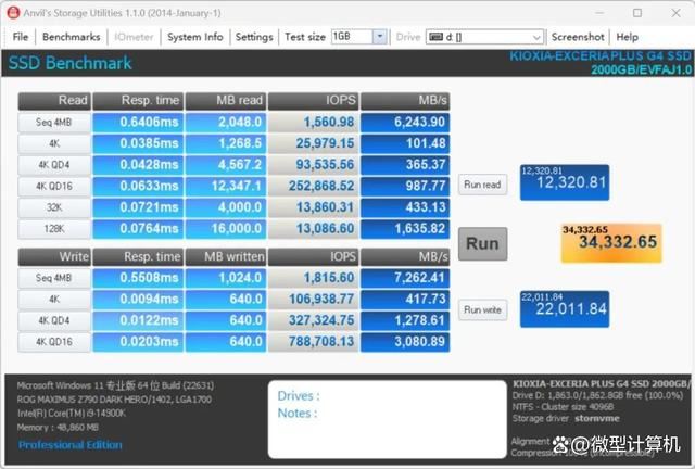 买得起的主流PCIe 5.0 SSD来了! 铠侠EXCERIA PLUS G4 PCIe 5.0 SSD测评插图28