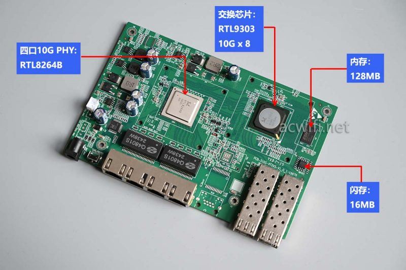 联果LG510S-4T2XS怎么样? 六口全万兆轻网管交换机拆解插图58