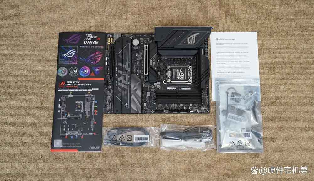 ROG STRIX B860-F GAMING WIFI主板怎么样? 开箱图赏插图6