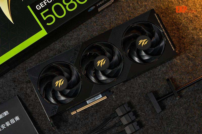 黑金设计搭配 DLSS 4! 影驰GeForce RTX 5080魔刃显卡评测插图42