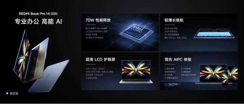 AI专业办公! REDMI Book Pro 2025系列发布:6499元起插图24