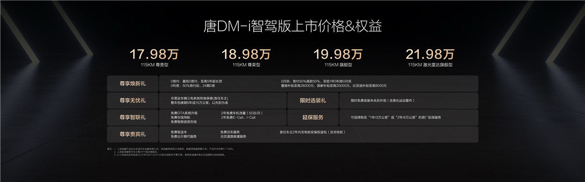 不止智驾，全面进化！唐DM-i智驾版上市售价17.98万起