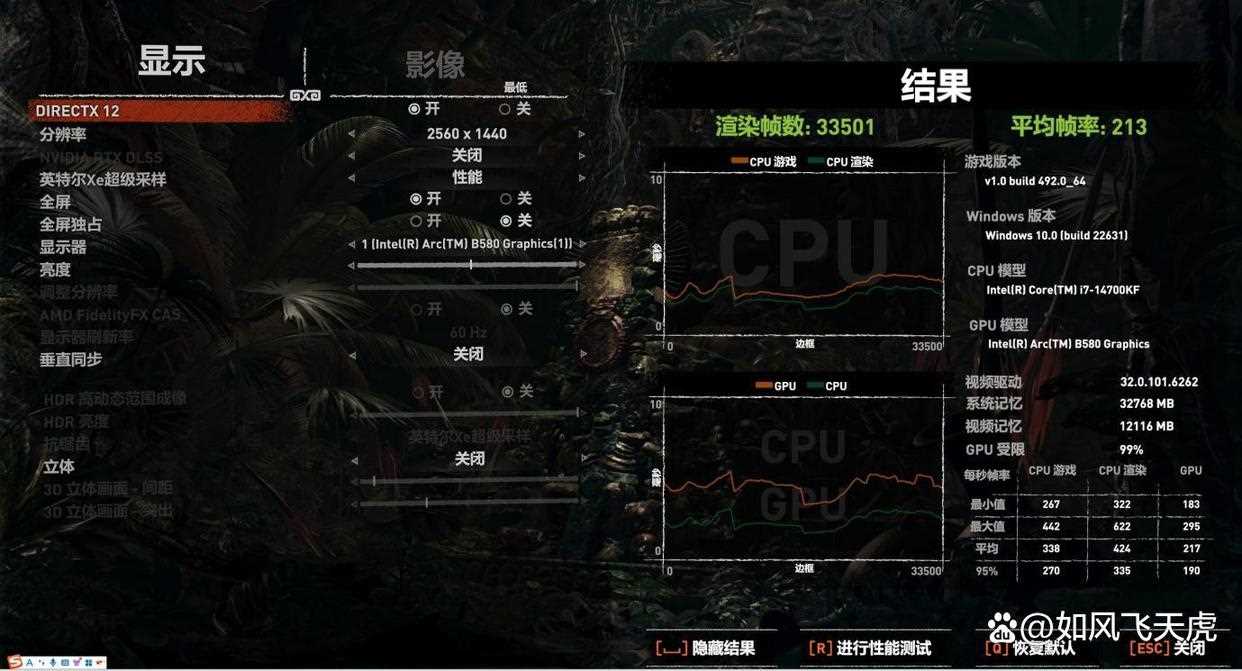 英特尔2代显卡升级完胜N卡4060! 蓝戟B580 Photon 12G OC显卡拆解测评插图68