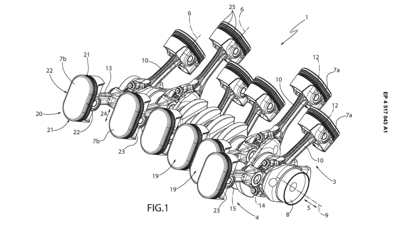 法拉利专利曝光 椭圆形活塞助力V12发动机瘦身成功插图4