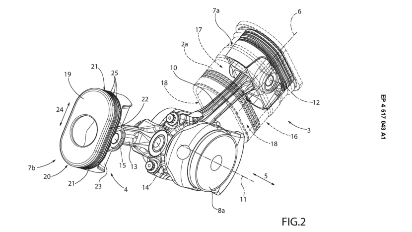 法拉利专利曝光 椭圆形活塞助力V12发动机瘦身成功插图6