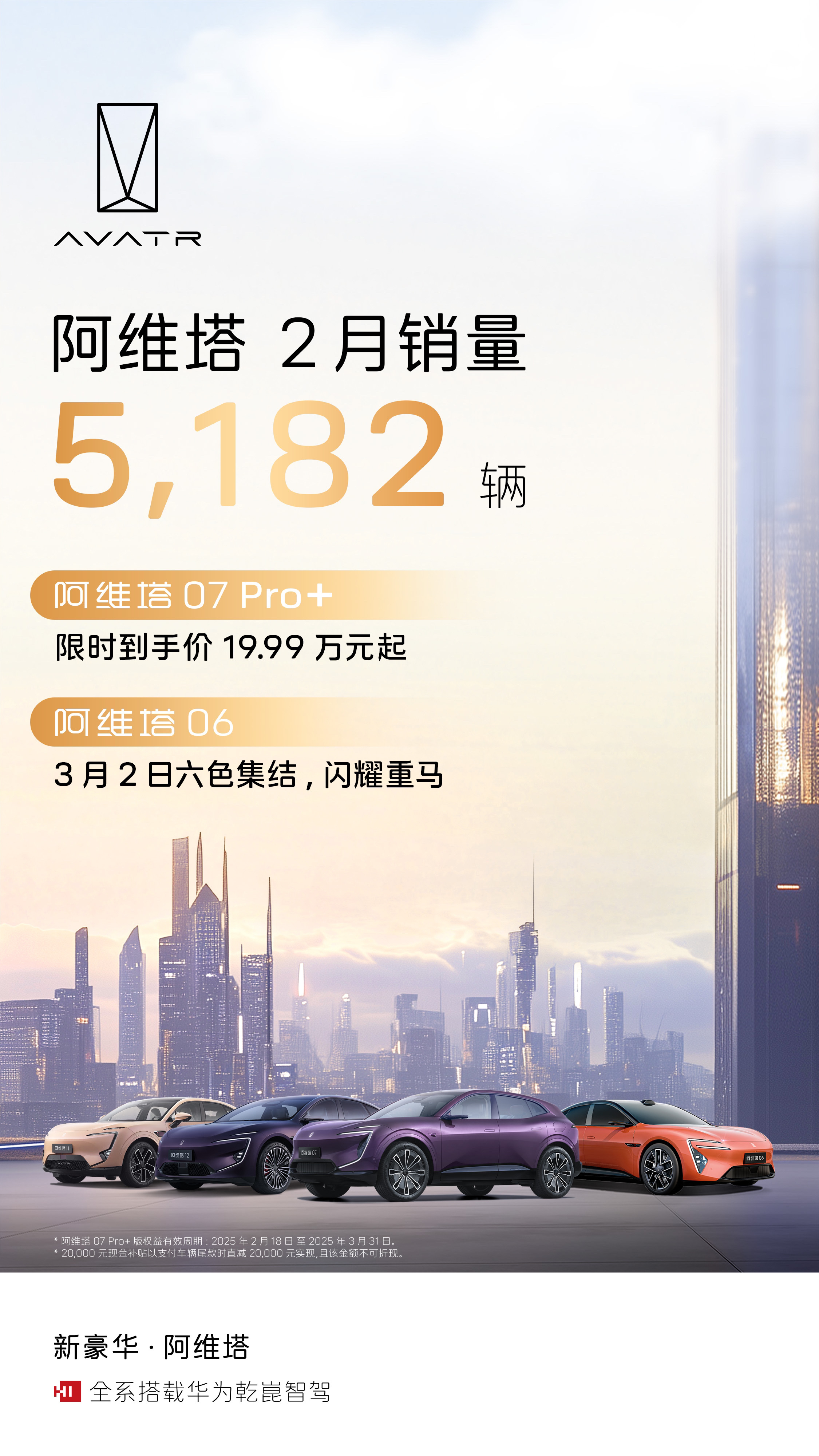 比亚迪31万，小鹏进入狂飙模式 2月新能源车企销量出炉