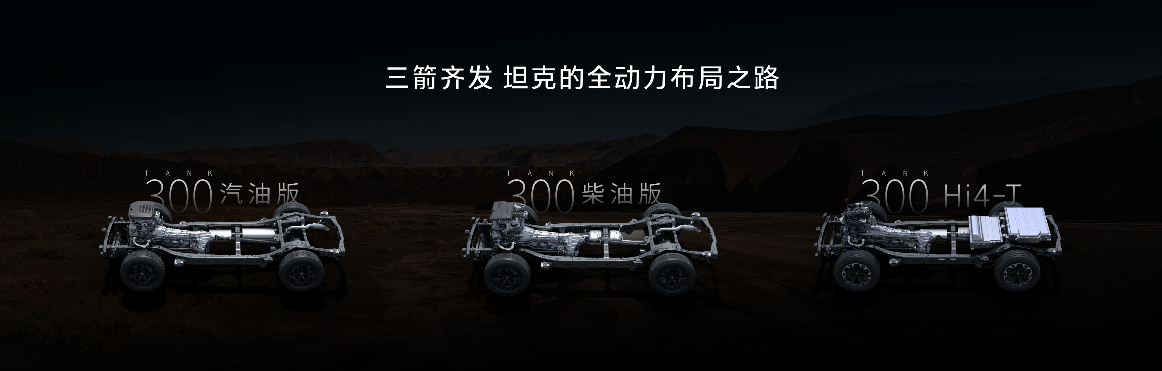 三擎齐发潮野进化 2025款坦克300售价19.98-24.98万元